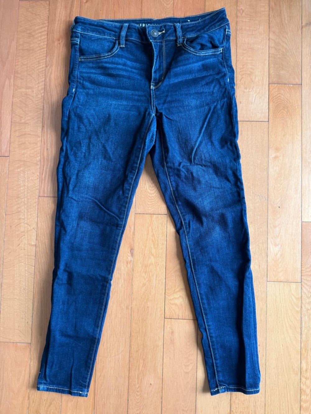 American Eagle Outfitters Ne(x)t Level Stretch Skinny Jeans Jeggings 10 Regular